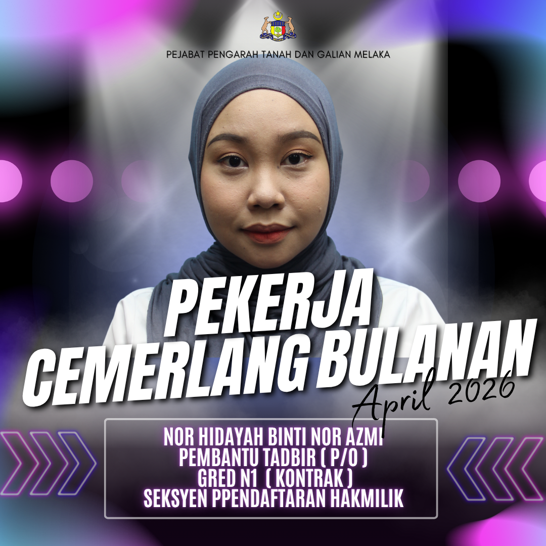 Pekerja Cemerlang bulan APril 2026